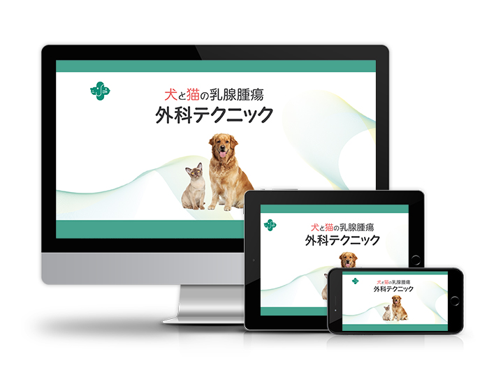 犬と猫の乳腺腫瘍外科テクニック│医療情報研究所DVD