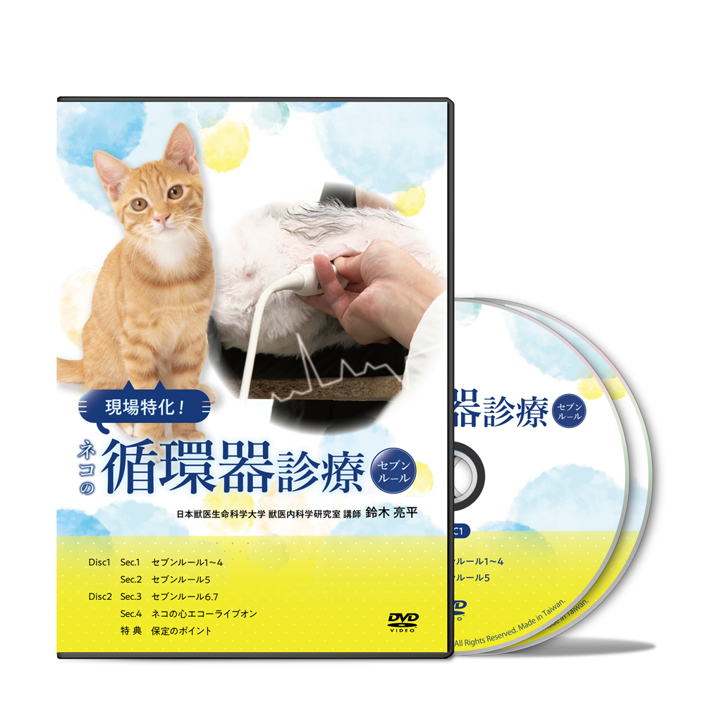 現場特化！ネコの循環器診療「セブンルール」│医療情報研究所DVD